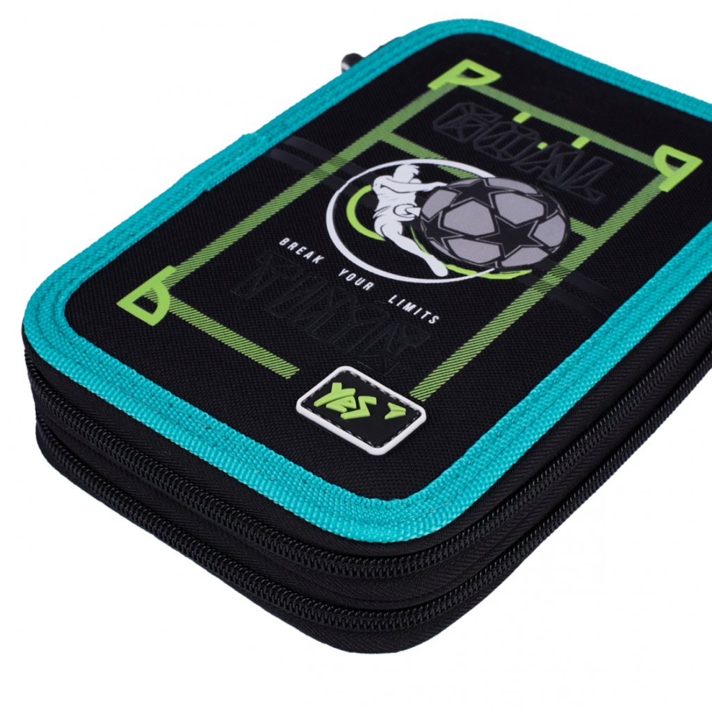 Пенал Yes Football Game HP-01 твердий подвійний (533641) - зображення 3