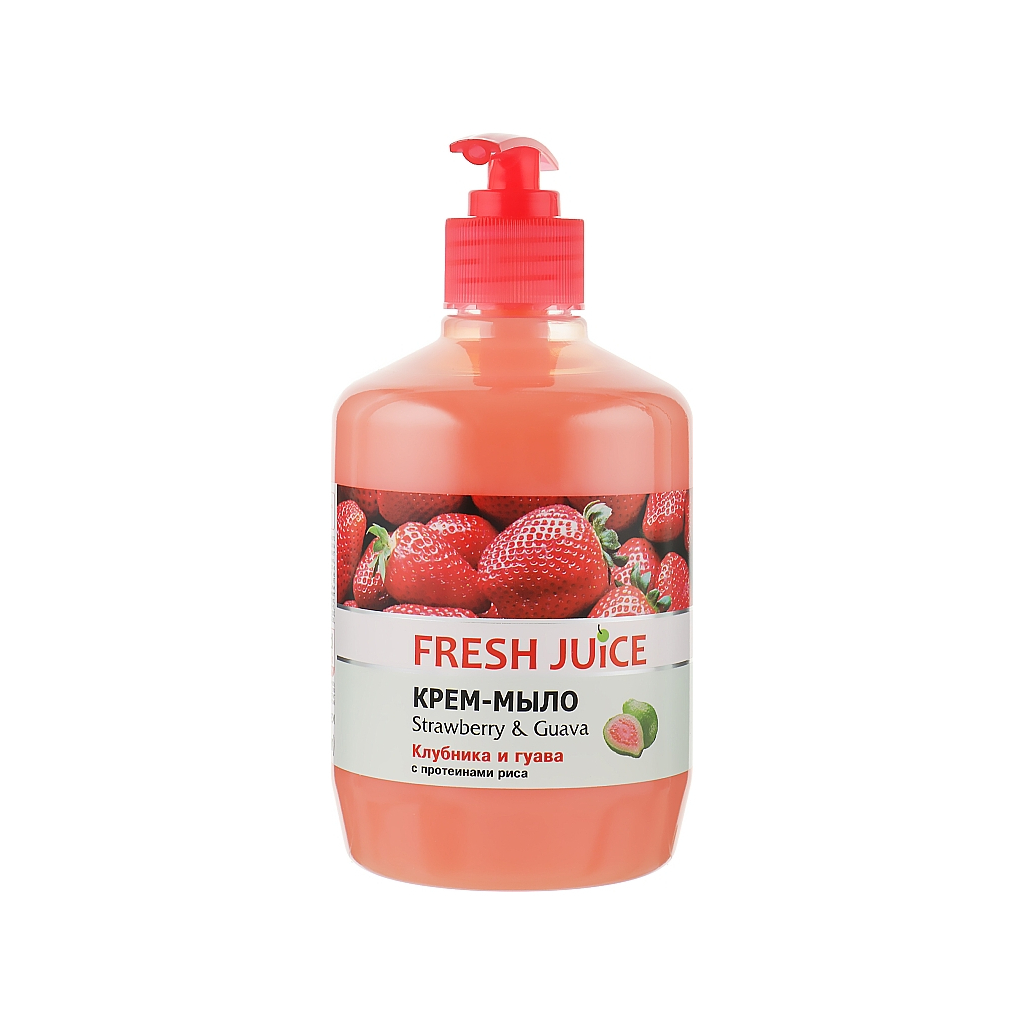 Рідке мило Fresh Juice Strawberry & Guava 460 мл (4823015921070) - зображення 1