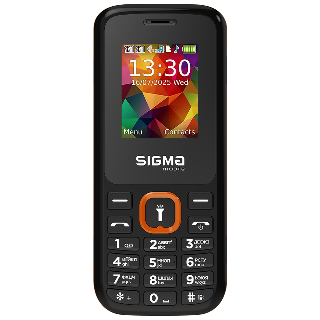 Мобільний телефон Sigma X-style 171 MINI Black-Orange (4827798813737) - зображення 2