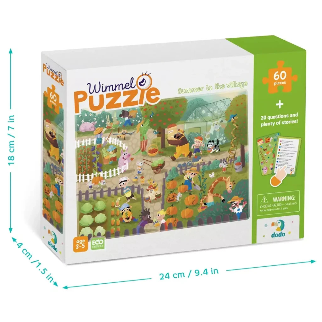 Пазл DoDo Віммельпазл Літо у селі, 60 елементів (300558) - зображення 7