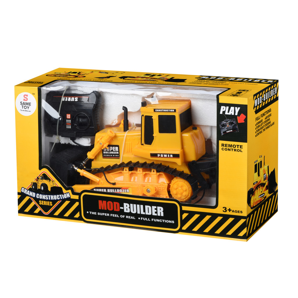 Радіокерована іграшка Same Toy Mod-Builder Бульдозер з пультом керування (S899Ut) - зображення 4