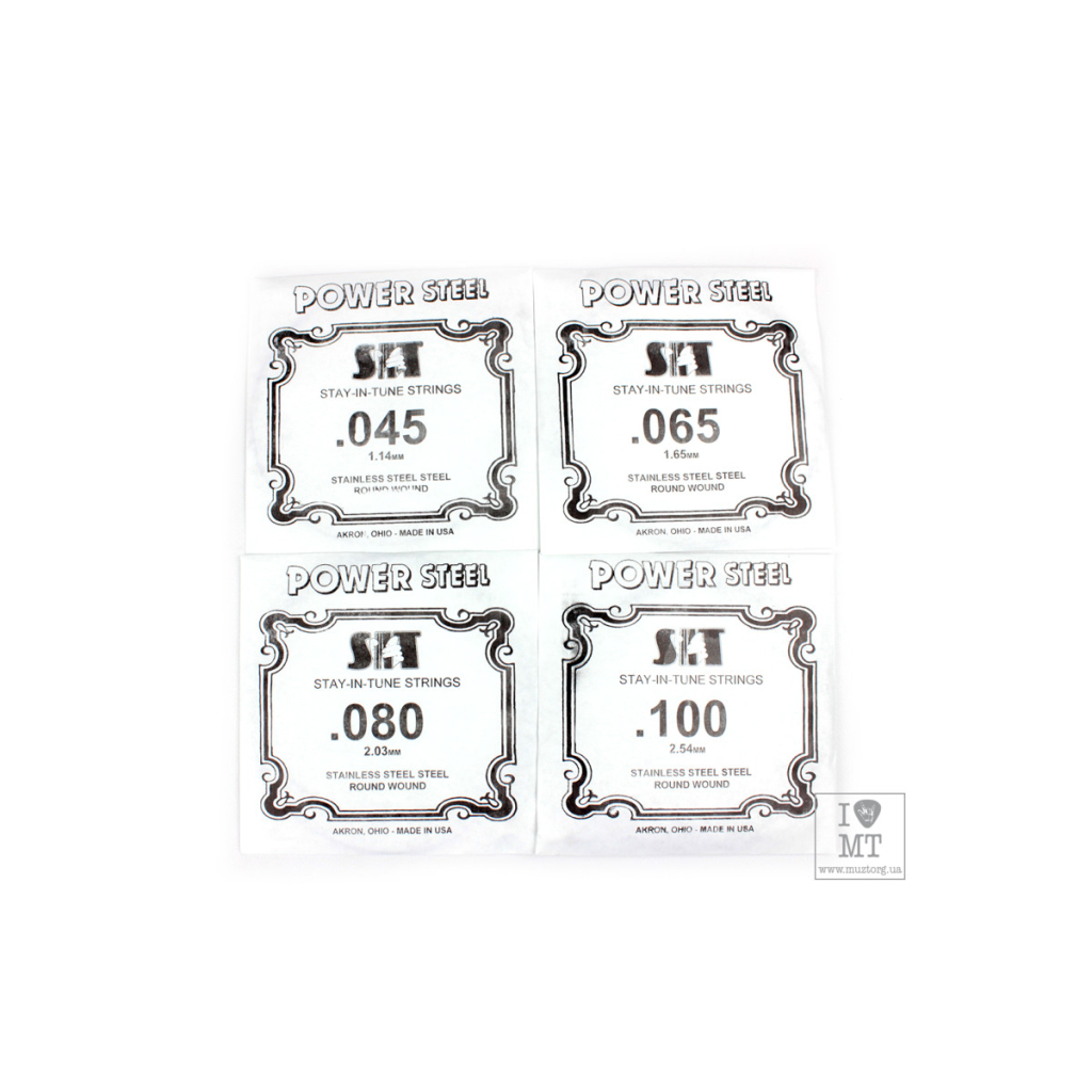 Струни для гітари SIT Strings PSR45100L (45-100) (226944) - зображення 3