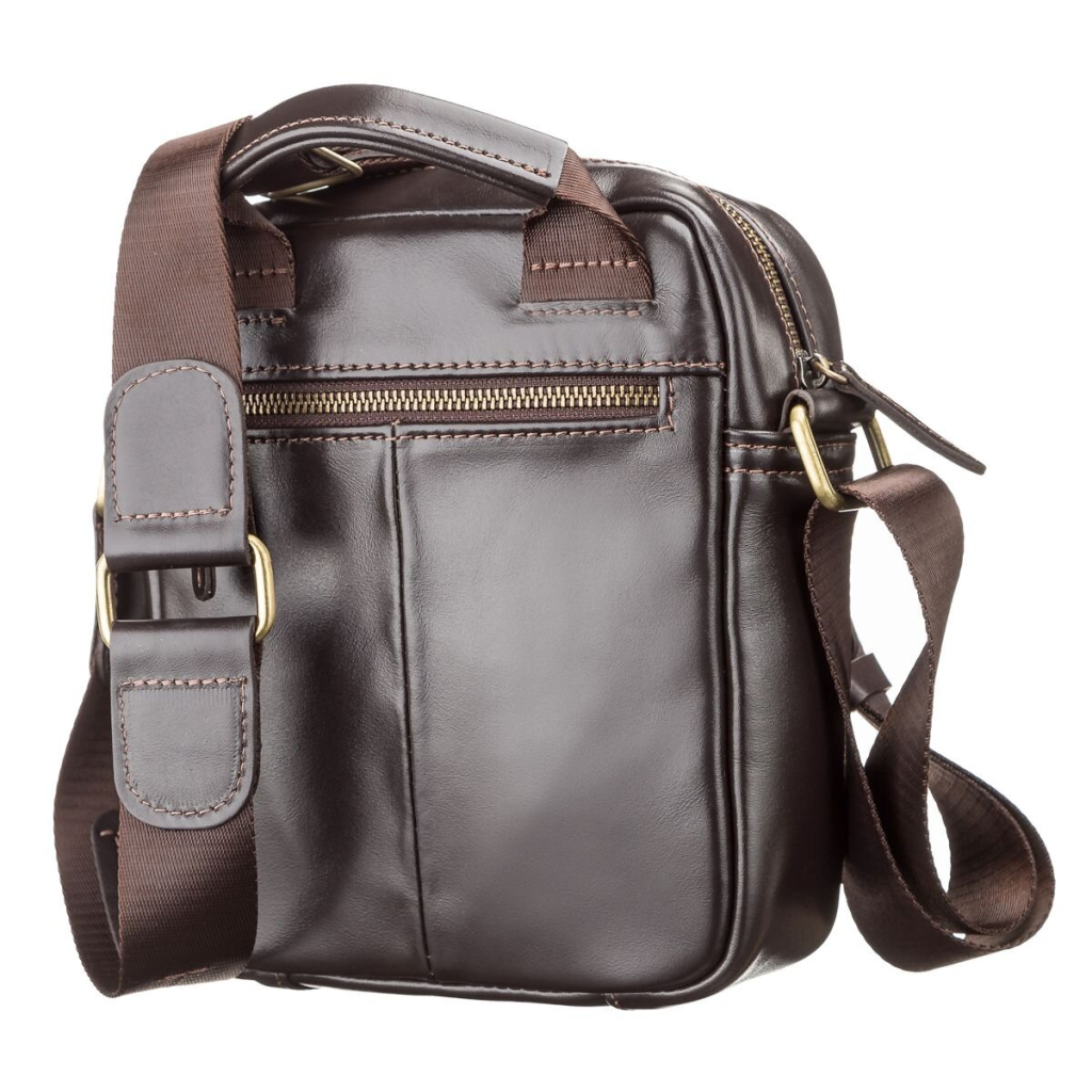 Сумка Shvigel Шкіряна Коричнева (11089) - зображення 2