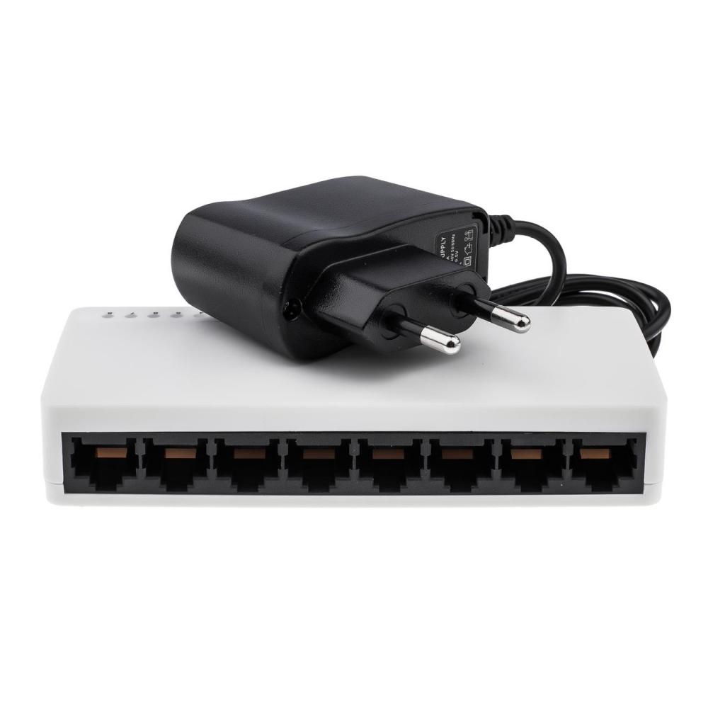 Комутатор мережевий Greenvision GV-002-H-08P - зображення 1