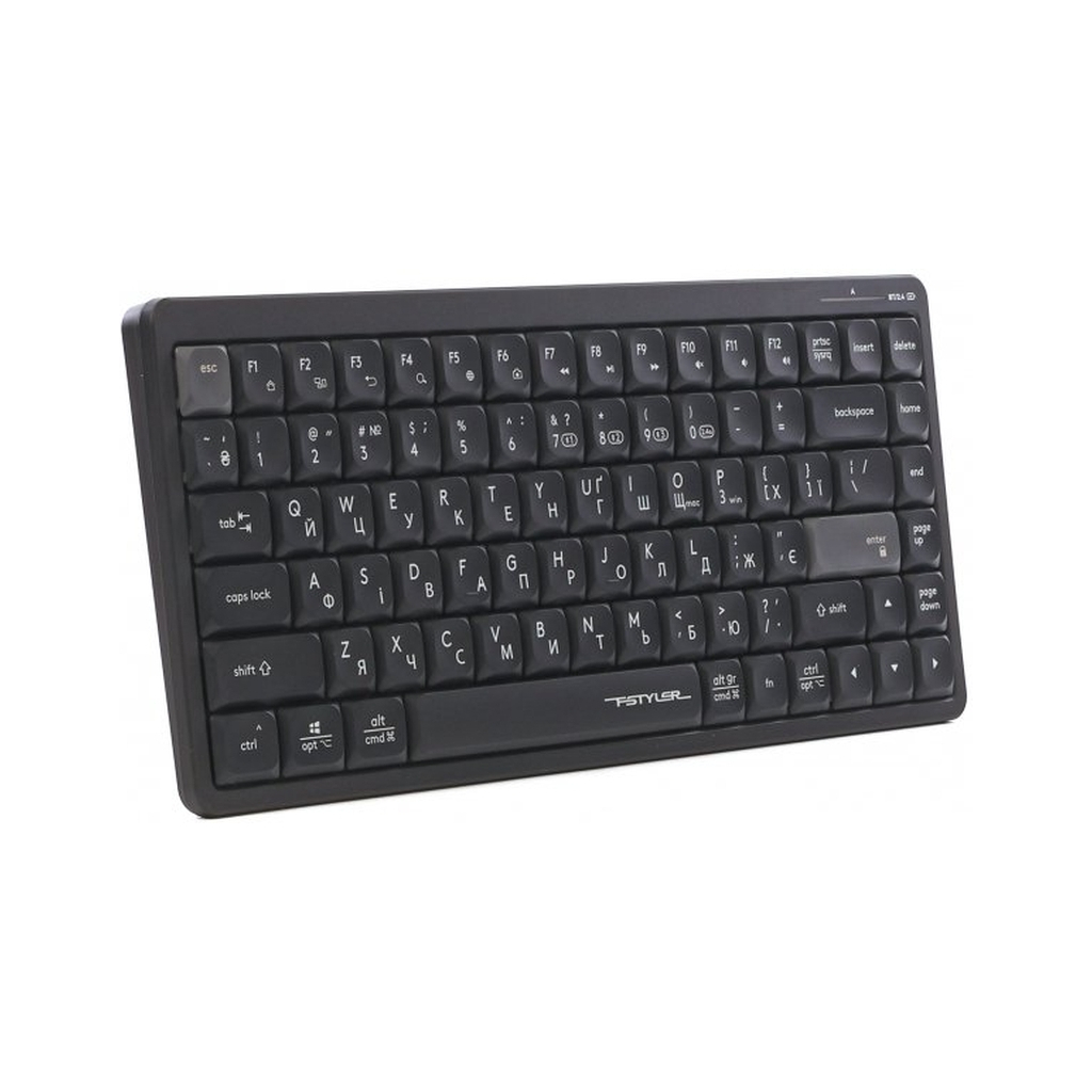 Клавіатура A4Tech FBX53C Wireless/Bluetooth UA Black (4711421001908) - зображення 3