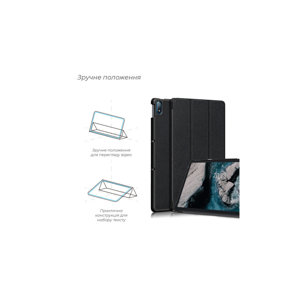 Чохол до планшета BeCover Smart Case Nokia T20 10.4" Paris (708059) - зображення 7