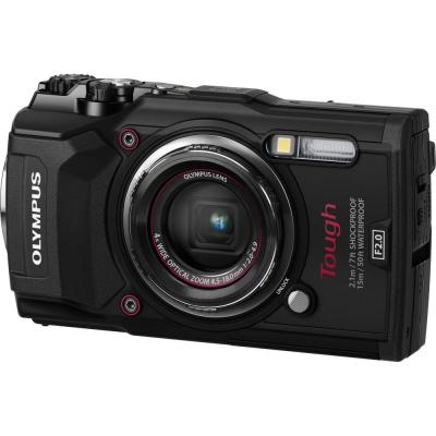 Цифровий фотоапарат Olympus TG-5 Black (Waterproof - 15m; GPS; 4K; Wi-Fi) (V104190BE000) - зображення 1