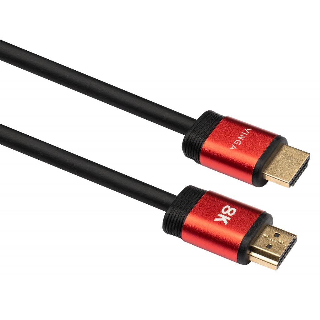 Кабель мультимедійний HDMI to HDMI 3.0m v2.1 8K Vinga (VCPHDMIMM213) - зображення 2