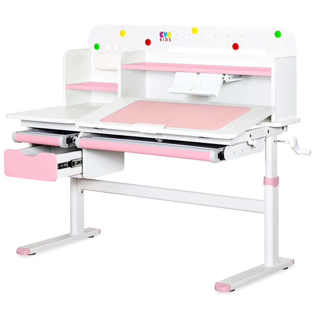 Парта Evo-kids Plus Pink (TH-360 WG/PN Plus) - зображення 1
