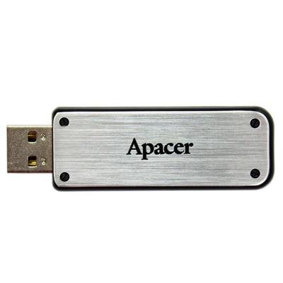 USB флеш накопичувач Apacer 4GB AH328 silver USB 2.0 (AP4GAH328S-1) - зображення 2