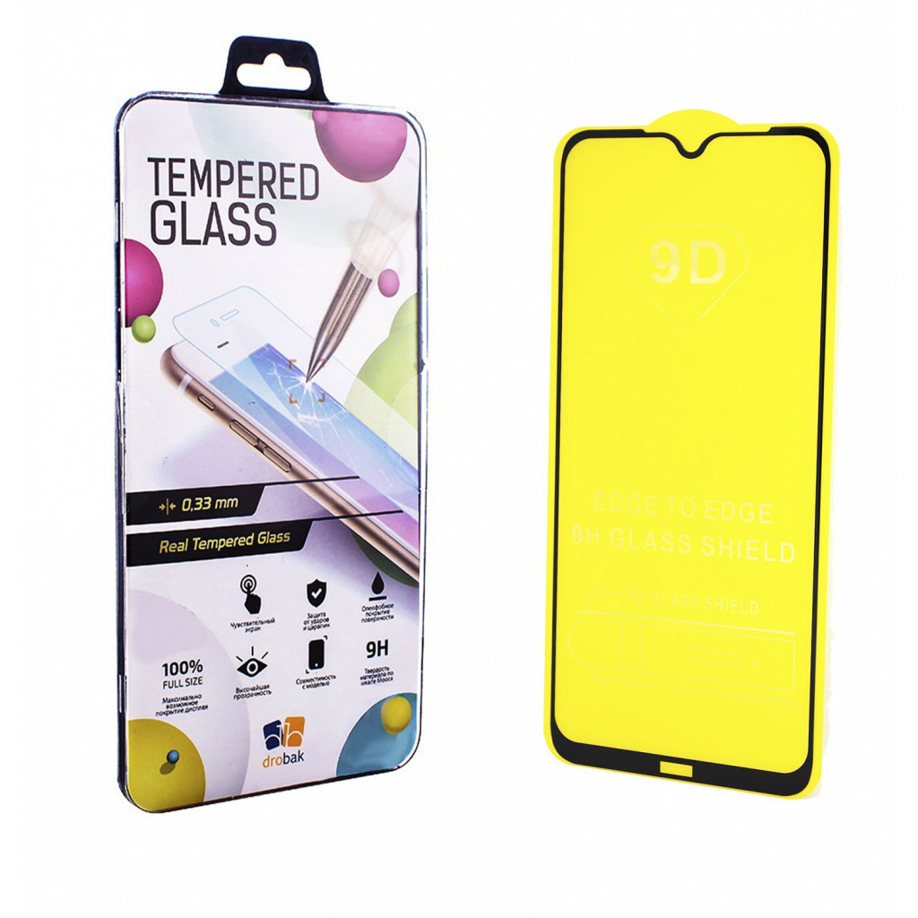 Скло захисне Drobak Xiaomi Redmi Note 8 (Black) (443146) - зображення 1