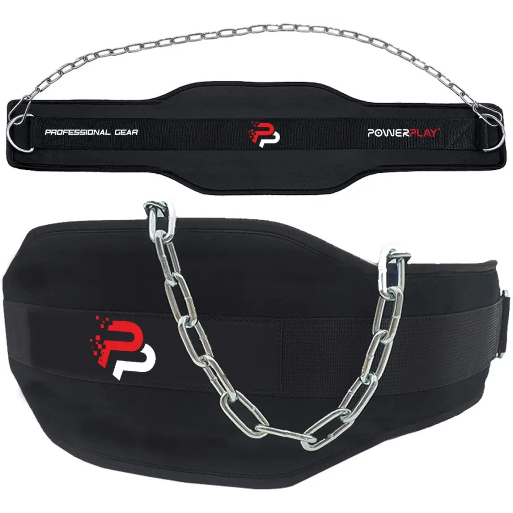 Обважнювач PowerPlay з ланцюгом 3095 неопреновий Чорний (PP_3095) - зображення 2