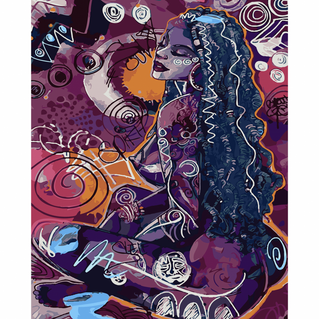 Картина по номерам Strateg Чаклунка 40х50 см (SY6213) - зображення 1