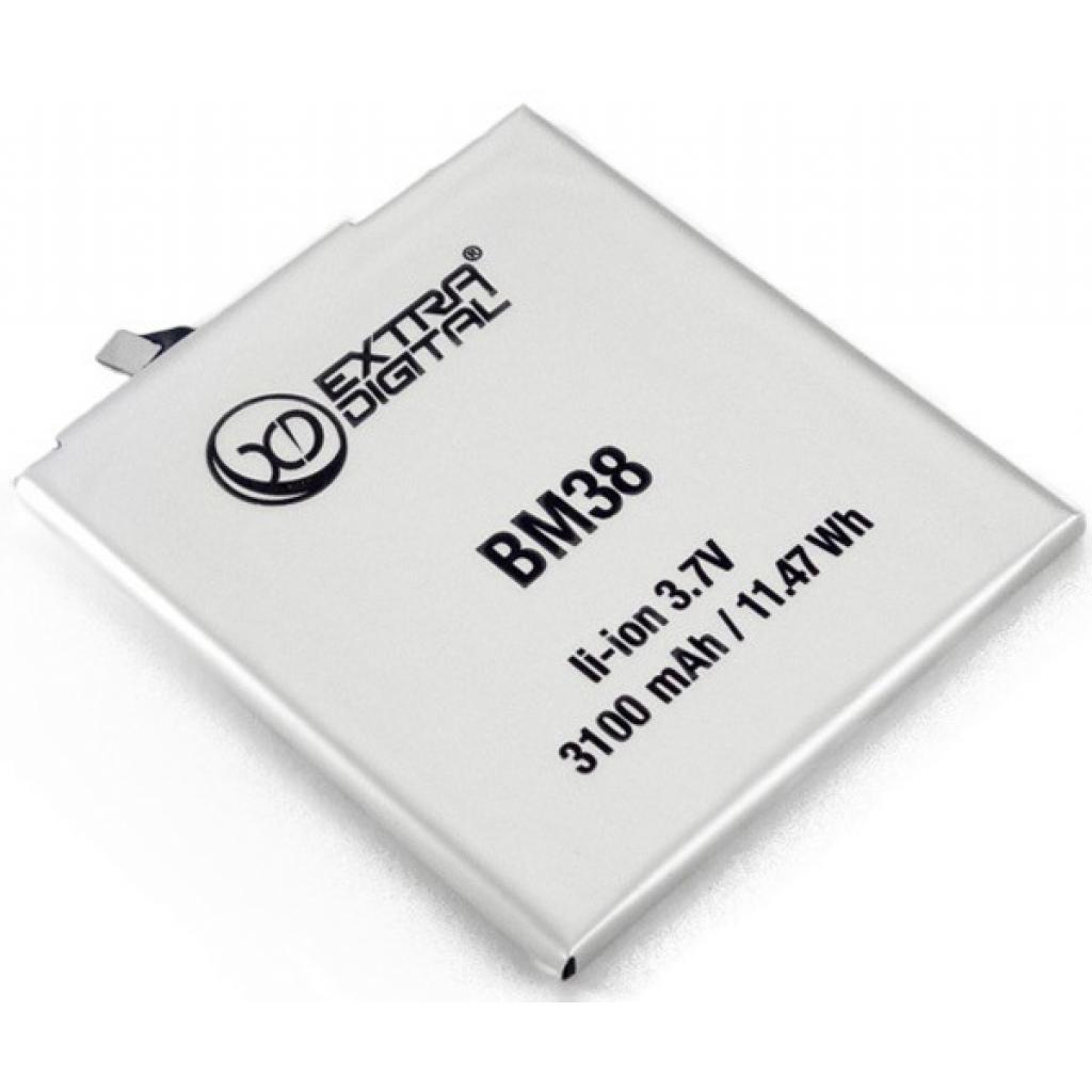 Акумуляторна батарея Extradigital Xiaomi Mi4s (BM38) 3100 mAh (BMX6450) - зображення 3