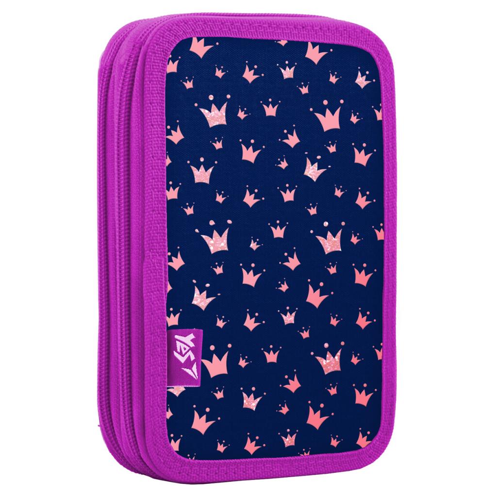 Пенал Yes Super Girls твердий подвійний (532882) - зображення 2