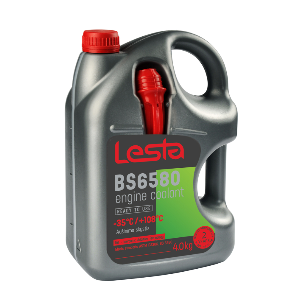 Антифриз Lesta G11 -35С зелений 4кг (393700_AS-A35-LESTA/4-AO) - изображение 1