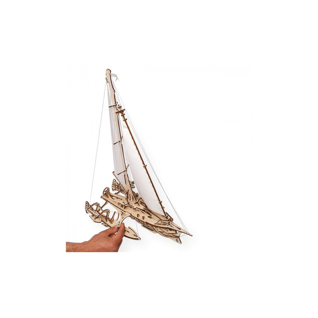 Збірна модель Ugears Тримаран Меріхобус (6333813) - зображення 4