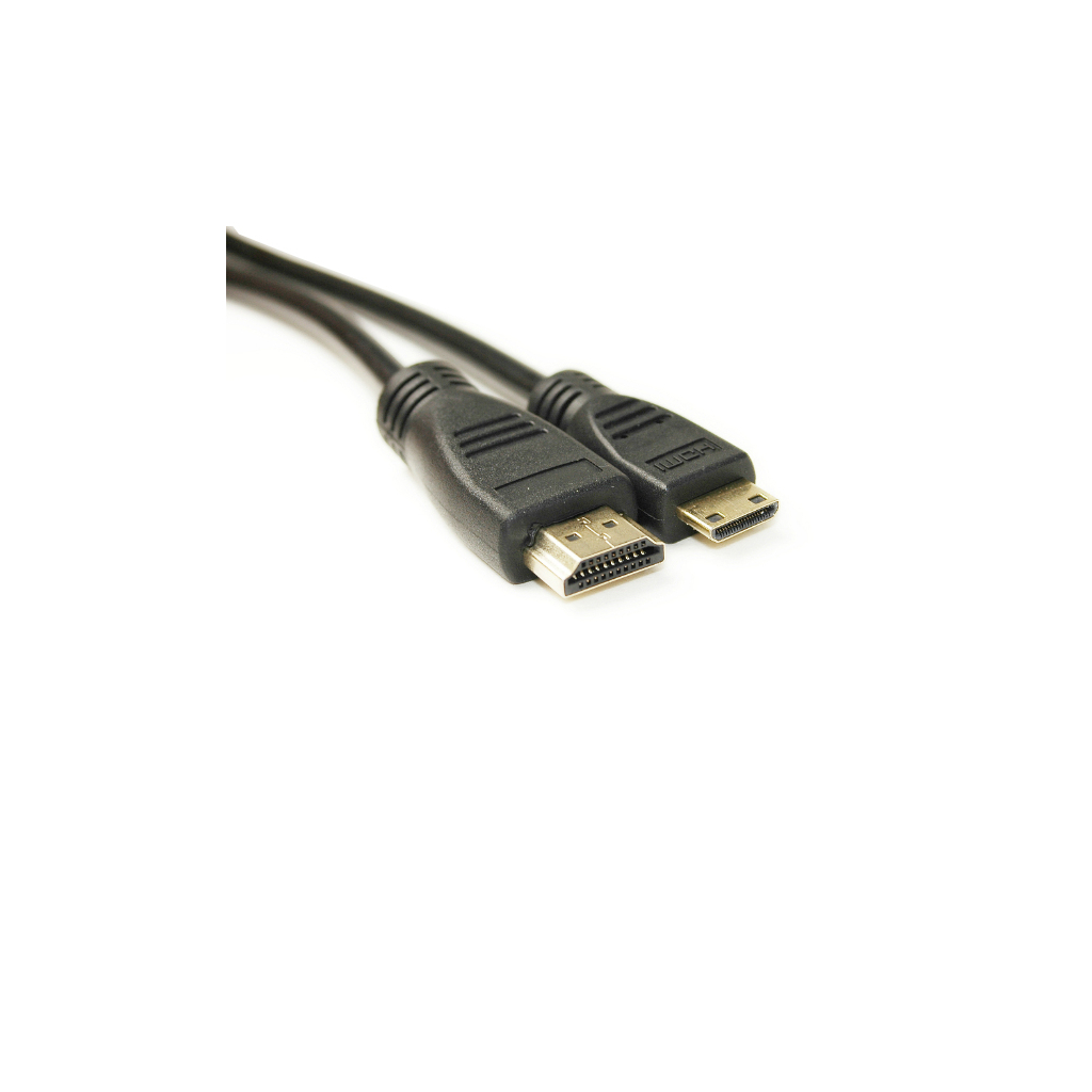 Кабель мультимедійний HDMI M to HDMI mini M 2.0m PowerPlant (KD00AS1273) - зображення 1