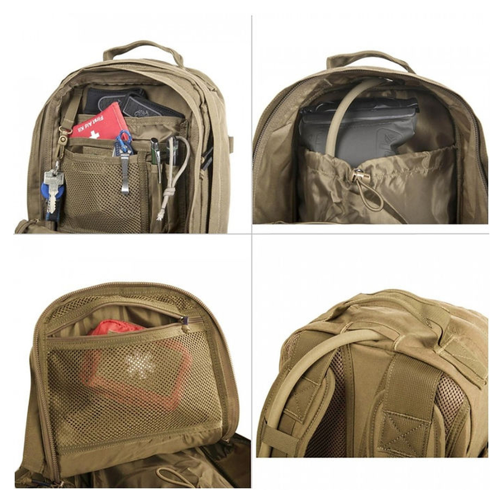 Рюкзак туристичний Helikon-Tex Raccoon Mk2 24л - Cordura - Olive Green (PL-RC2-CD-02) - зображення 9
