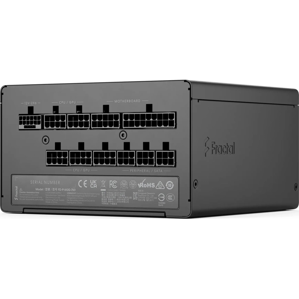 Блок живлення Fractal Design 750W Ion 3 Gold (FD-P-IA3G-750-EU) - зображення 9