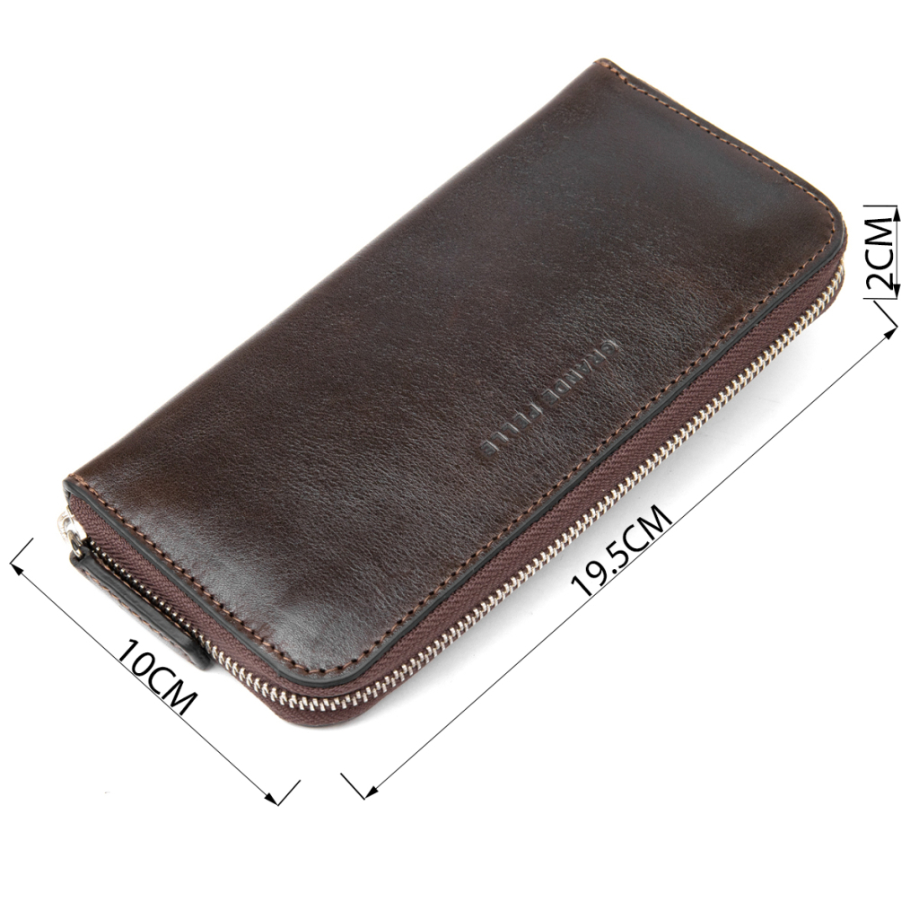 Гаманець Grande Pelle Коричневий (11466) - зображення 3