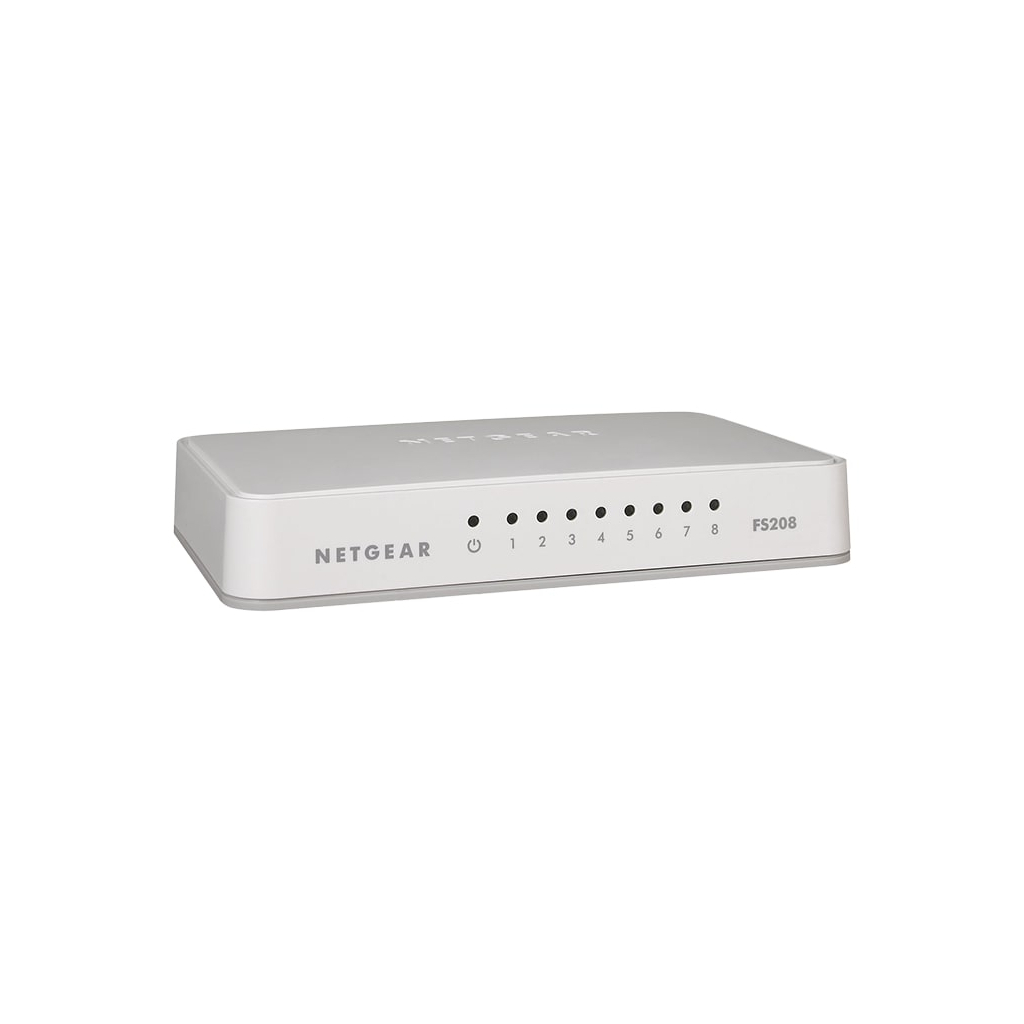 Комутатор мережевий Netgear FS208-100PES - зображення 4