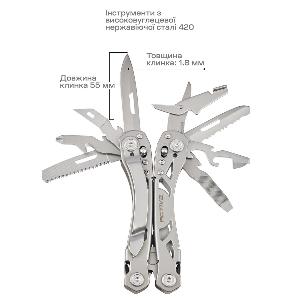 Мультитул Active Crab (GHK-PL102) - зображення 9