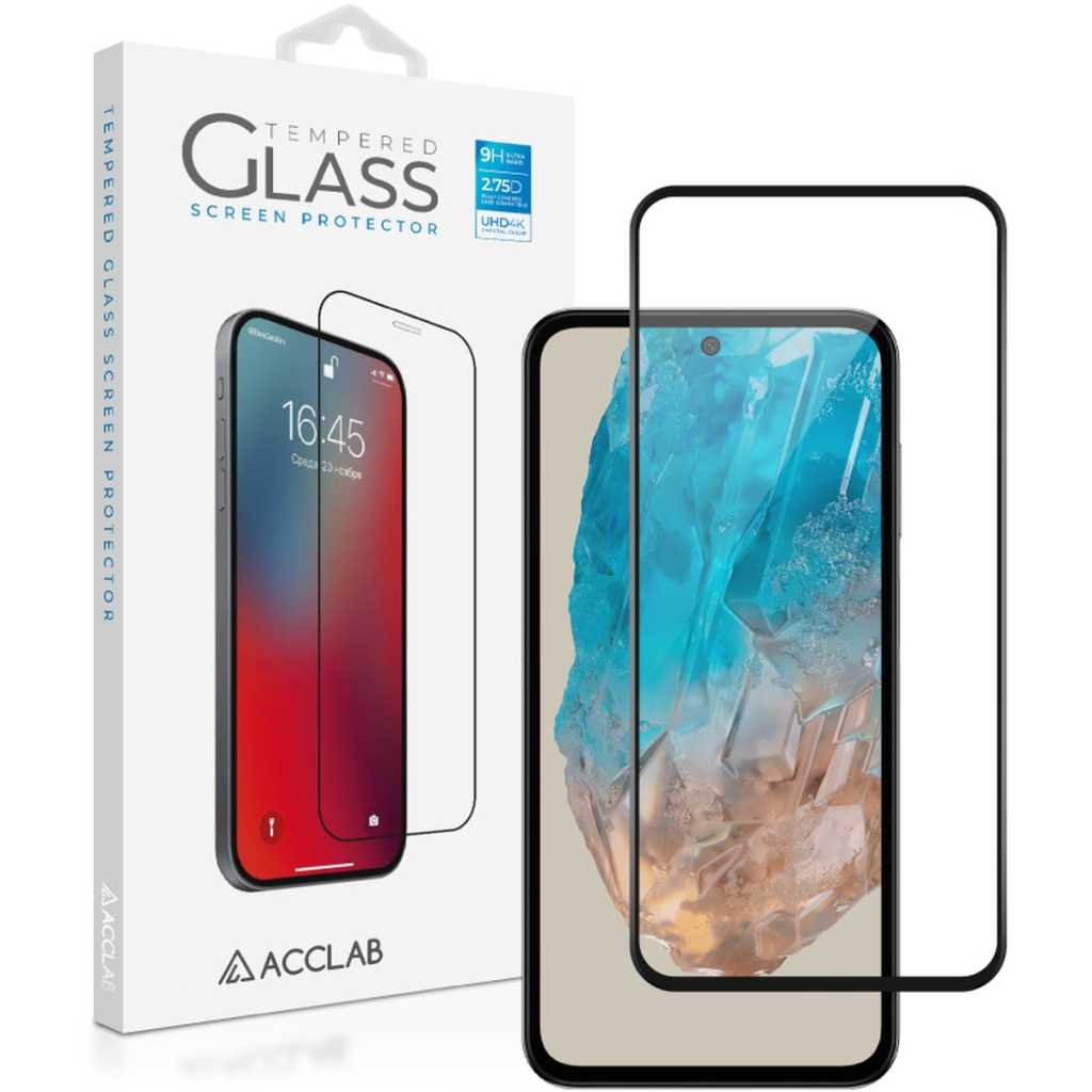 Скло захисне ACCLAB Full Glue Samsung M35 Black (1283126593833) - зображення 1