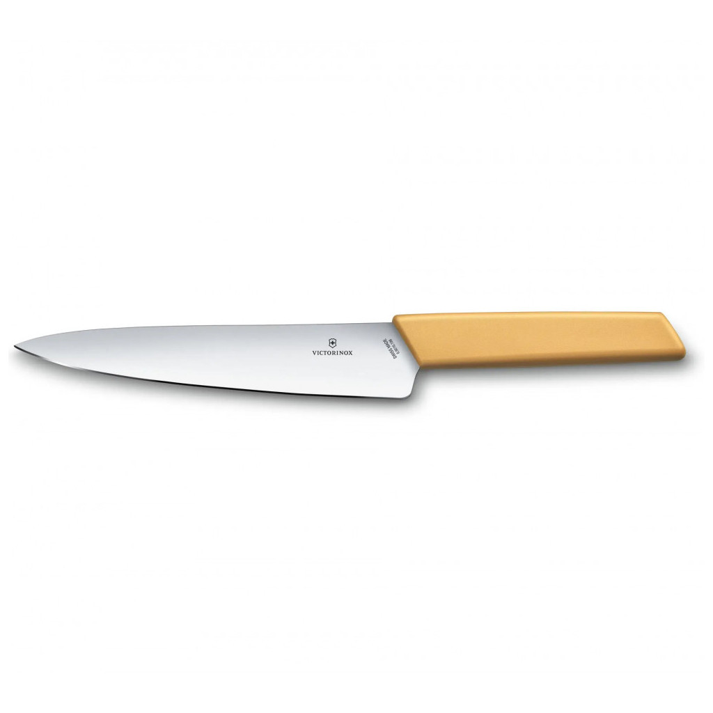 Кухонний ніж Victorinox Swiss Modern Carving 19см Yellow (6.9016.198B) - зображення 3