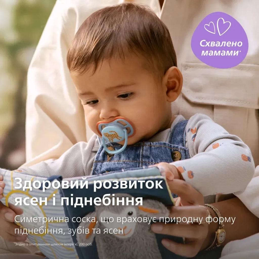 Пустушка Philips AVENT Ultra Air 0-6 місяців 2 шт блакитна (SCF087/02) - зображення 3