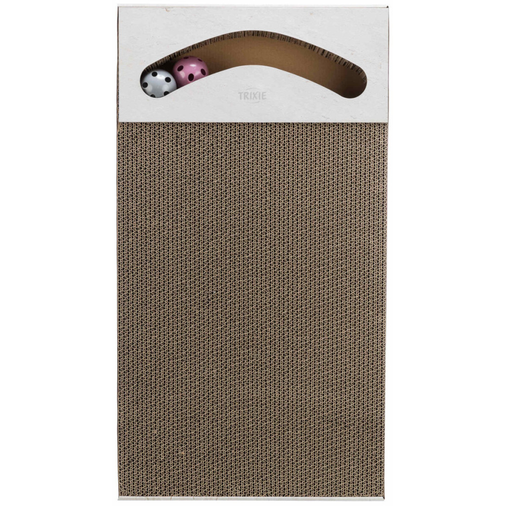 Дряпка (кігтеточка) для котів Trixie XXL картон 70×6×38 см (бежева) (4011905480329) - зображення 2