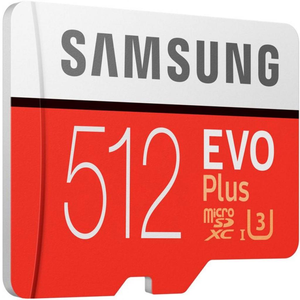 Карта пам'яті Samsung 512GB microSDXC class 10 UHS-I U3 Evo Plus (MB-MC512GA/RU) - зображення 2