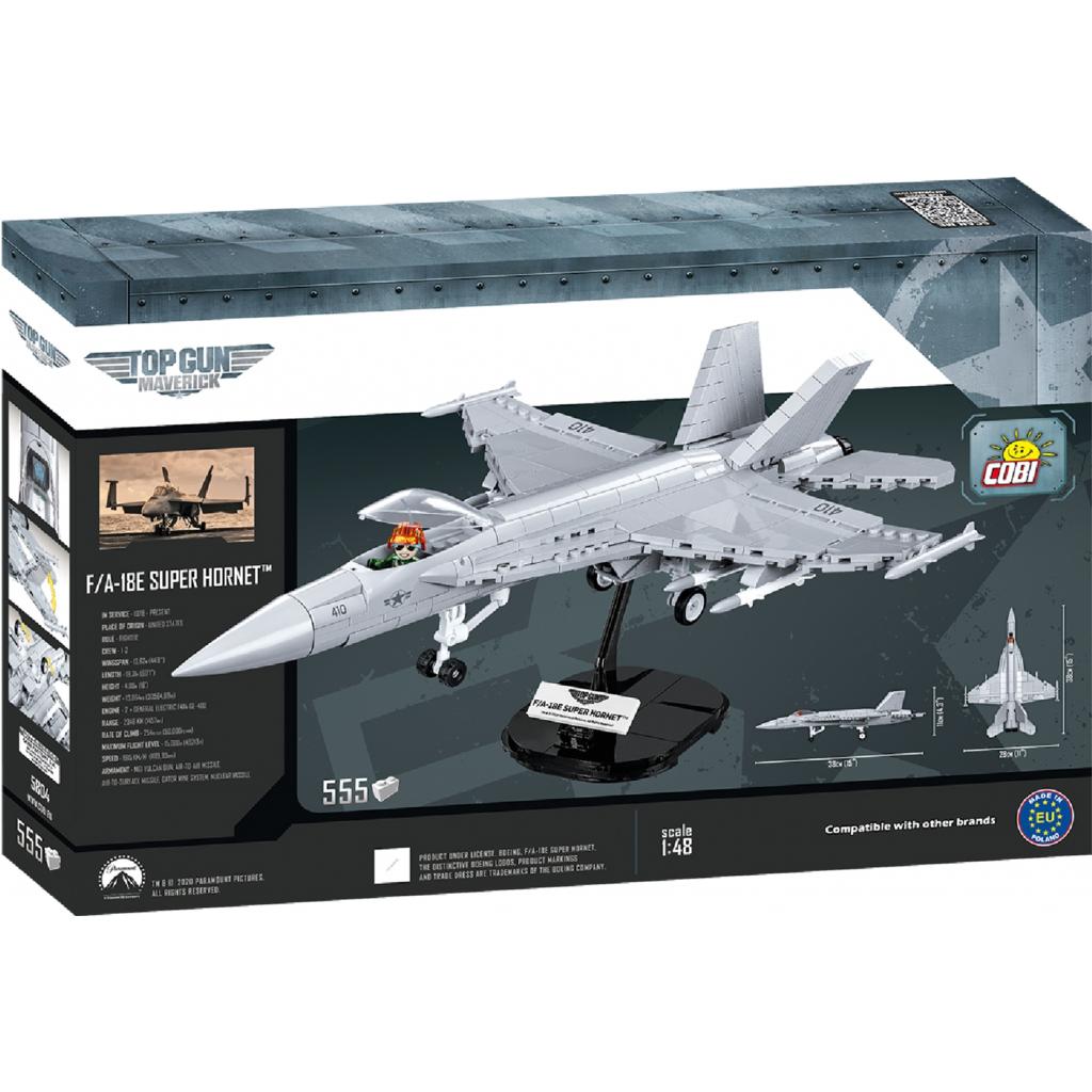 Конструктор Cobi Топ Ган 2 Винищувач-бомбардувальник F/A-18E/F "Супер Хорнет" (COBI-5804) - зображення 4