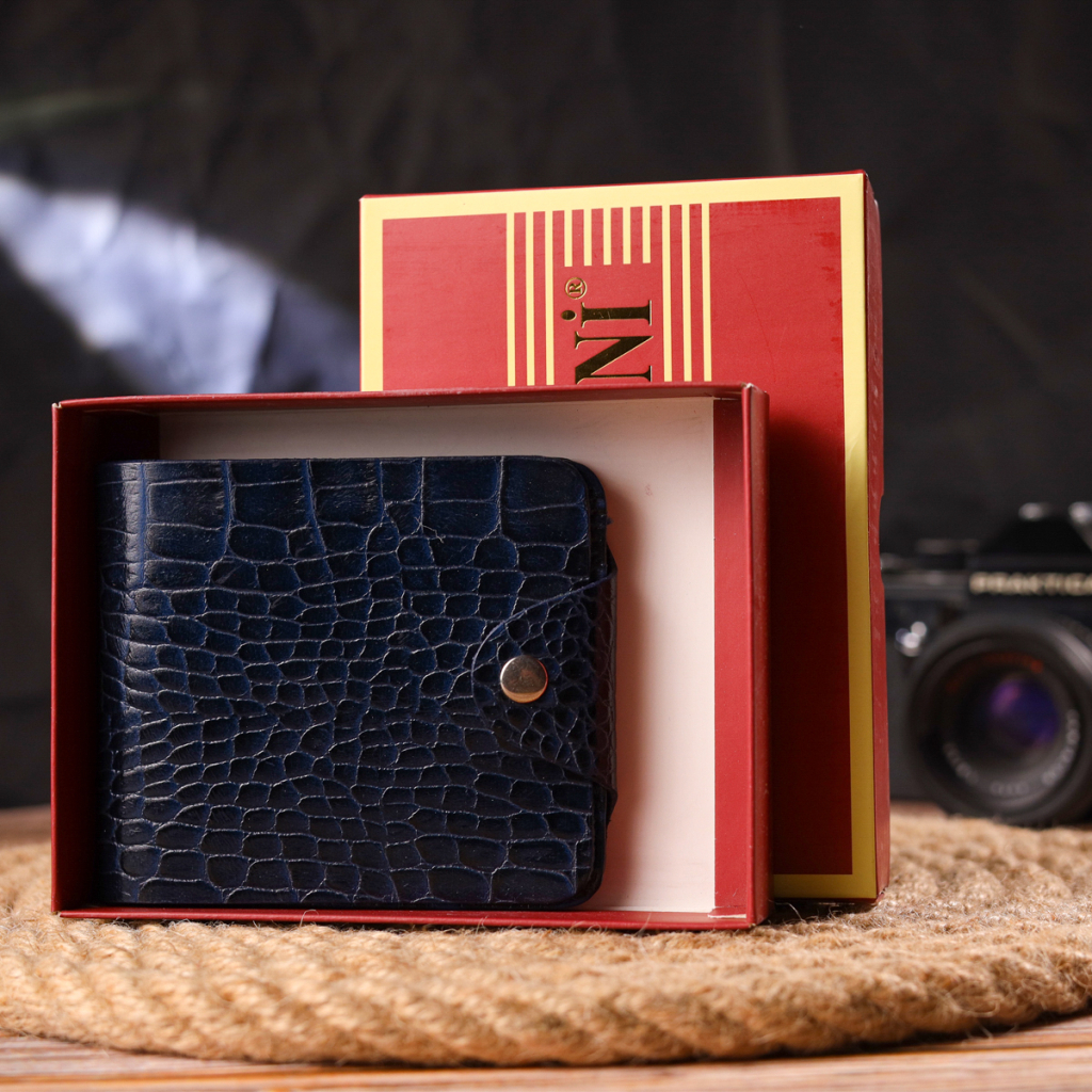 Портмоне Canpellini З натуральної шкіри Синє (21577) - зображення 10