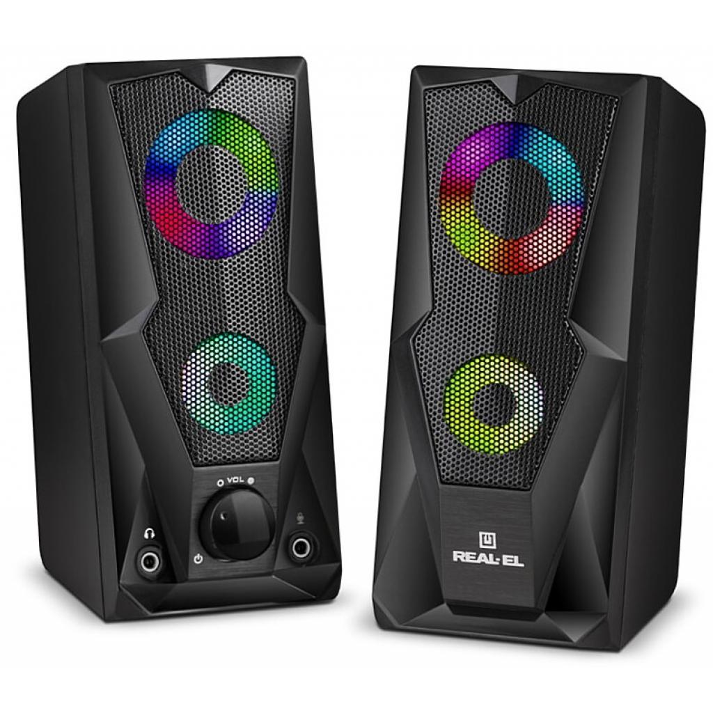 Акустична система REAL-EL S-111 USB Black - зображення 6