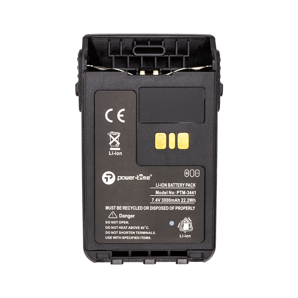 Акумуляторна батарея Motorola DP3441 Li-ion 7.4V 3000mA Power-Time (PTM-3441) - зображення 4