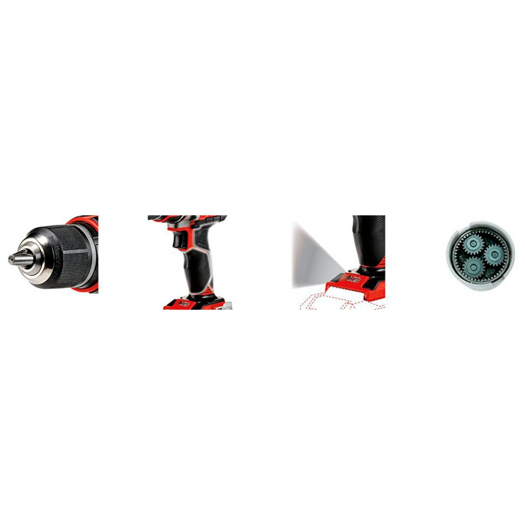 Шуруповерт Einhell TE-CD 18/50 Li BL Solo X-Change (без АКБ та ЗП) (4513887) - зображення 7