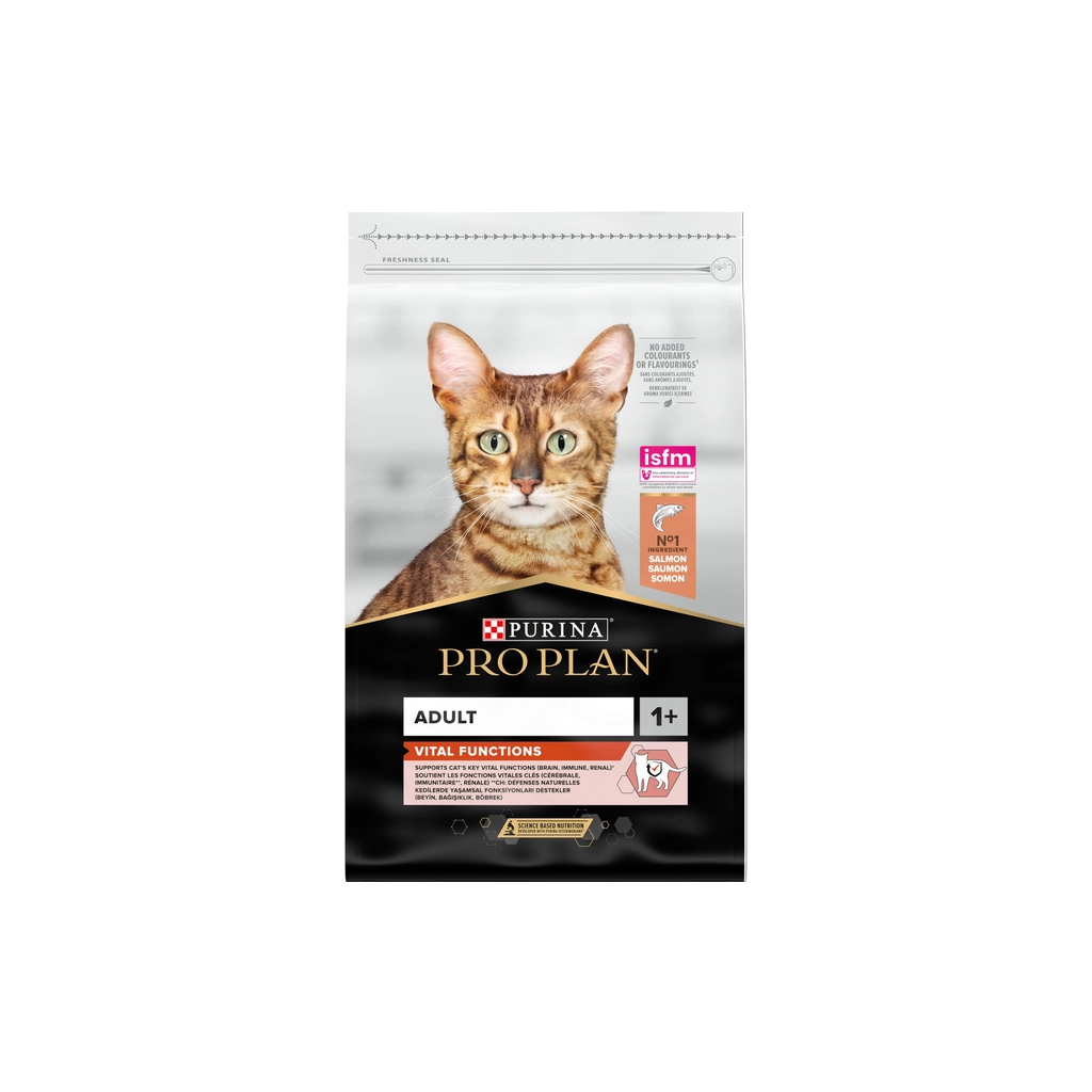 Сухий корм для кішок Purina Pro Plan Original з лососем 10 кг (7613036508315) - зображення 1