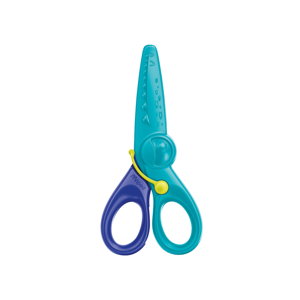 Ножиці Maped KidiPulse, 120мм, блістер, синьо-блакитний (MP.472110) - зображення 2