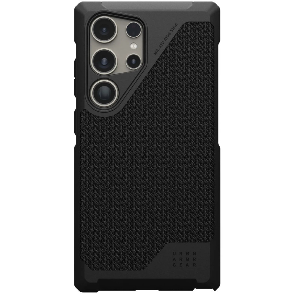 Чохол до мобільного телефона UAG Samsung Galaxy S24 Ultra Metropolis LT Pro Kevlar Black (214420113940) - зображення 1