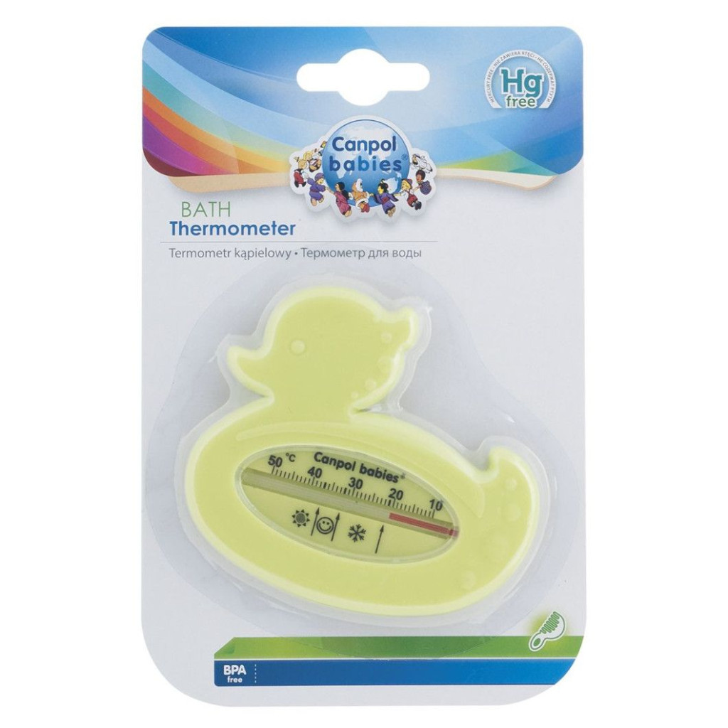 Термометр для води Canpol babies Качка жовтий (2/781) - изображение 2