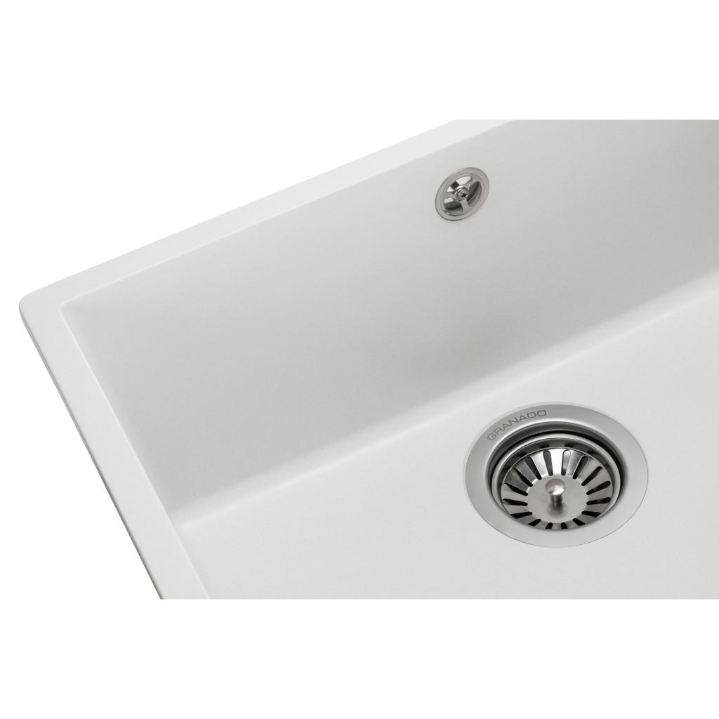 Мийка кухонна GRANADO Under top L white (gr3505) - зображення 5