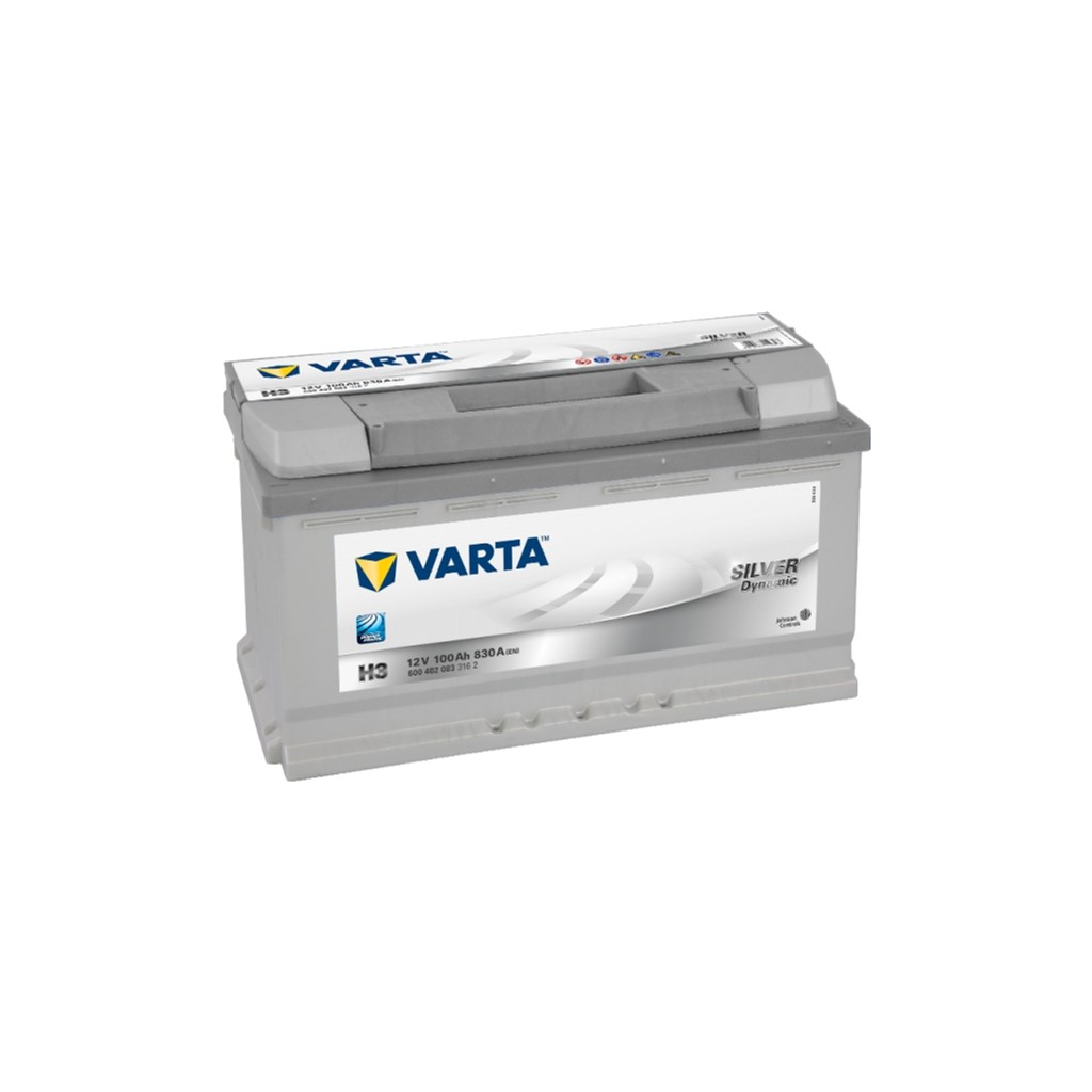 Акумулятор автомобільний Varta 100Ач Silver Dynamic H3 (600402083) - зображення 1