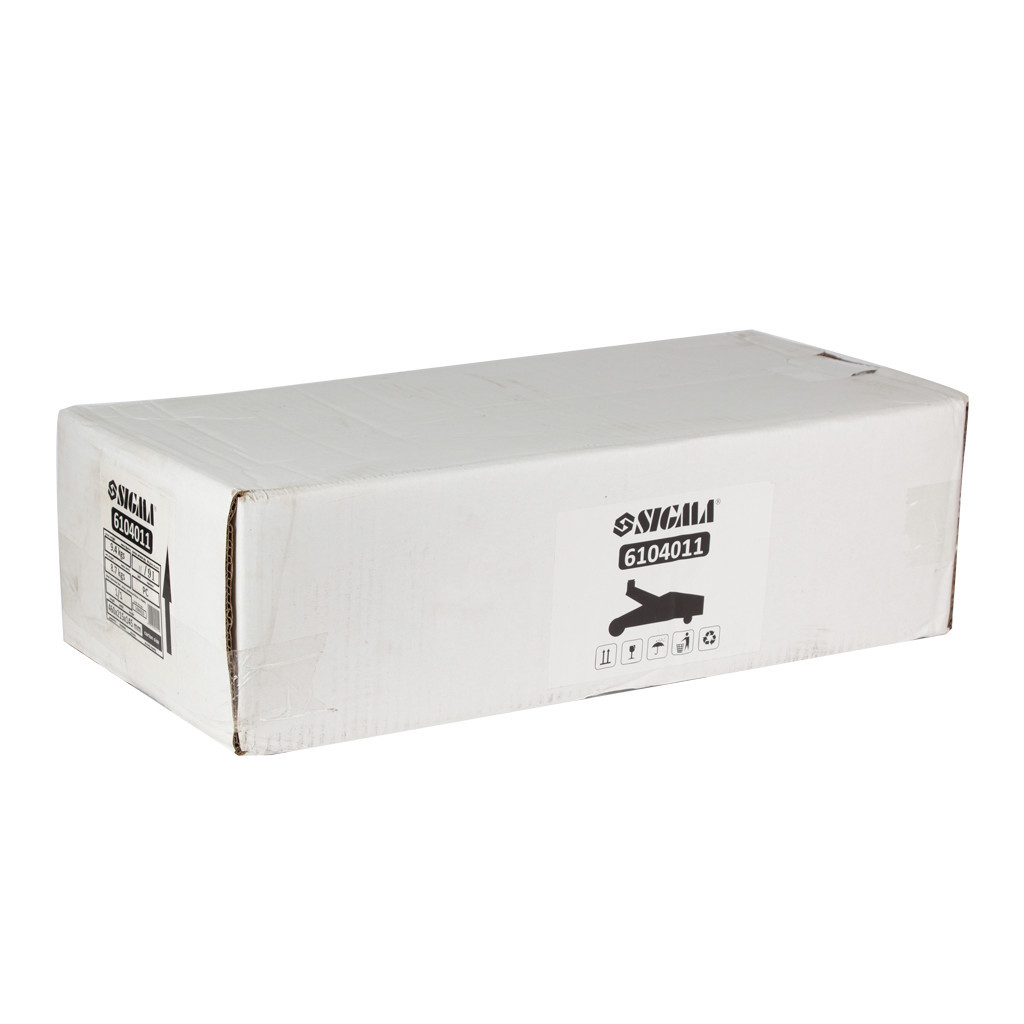 Домкрат Sigma гідравлічний підкатний 2т H 130-345мм (6104011) - зображення 6