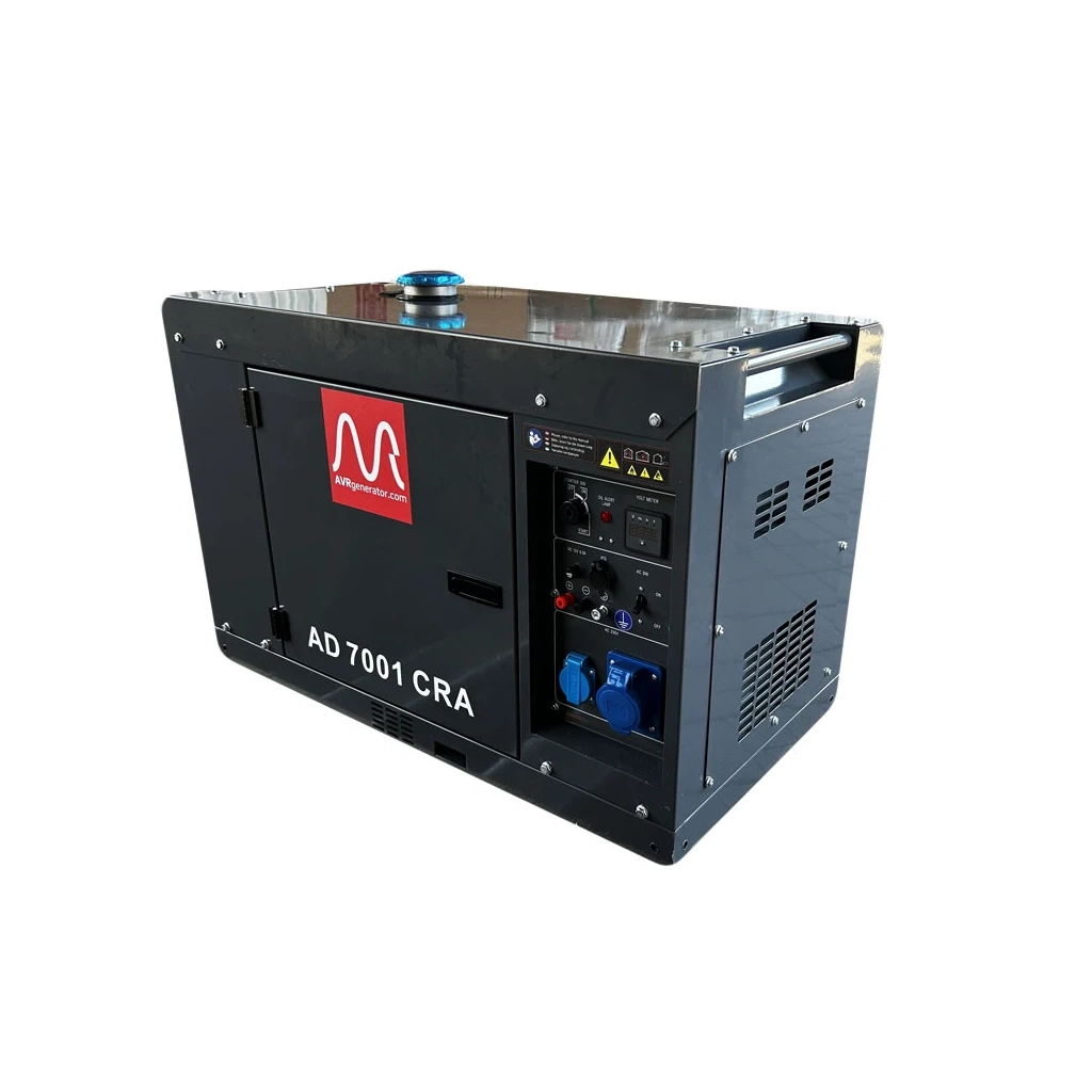 Генератор Metier AD7001CRA дизель 230В 6,0kW бак-15л, ел.старт (AD7001CRA) - зображення 1