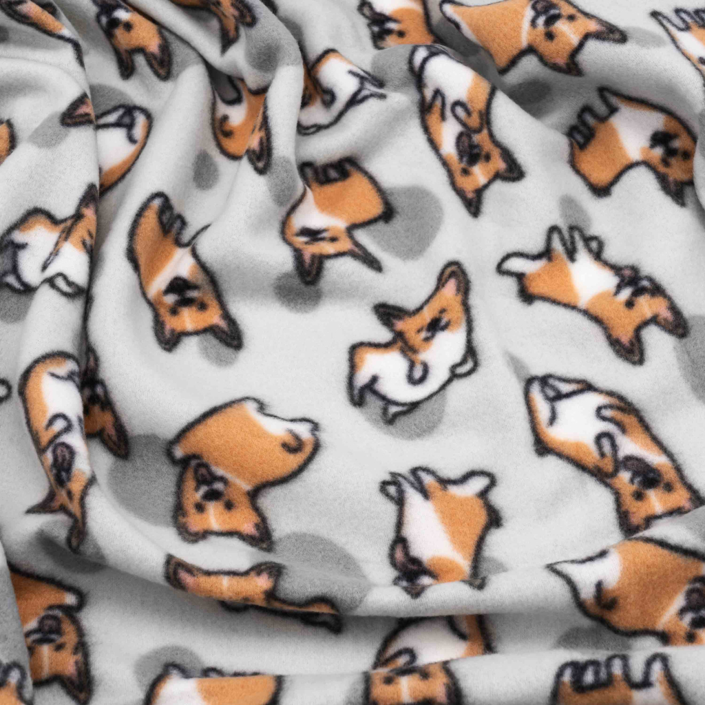 Плед Ardesto Fleece 100% поліестер 130x160см коргі (ART0713PB) - зображення 6