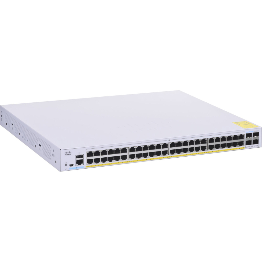 Комутатор мережевий Cisco CBS250-48T-4G-EU - зображення 3