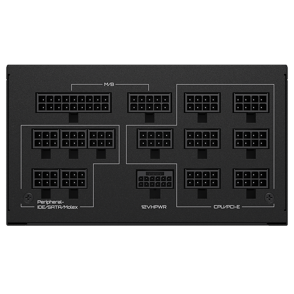 Блок живлення GIGABYTE 1300W (GP-UD1300GM PG5) - зображення 6