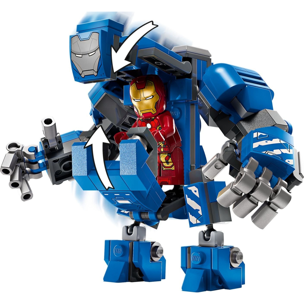 Конструктор LEGO Super Heroes Лабораторія Залізної Людини: зал обладунків (76315) - зображення 4