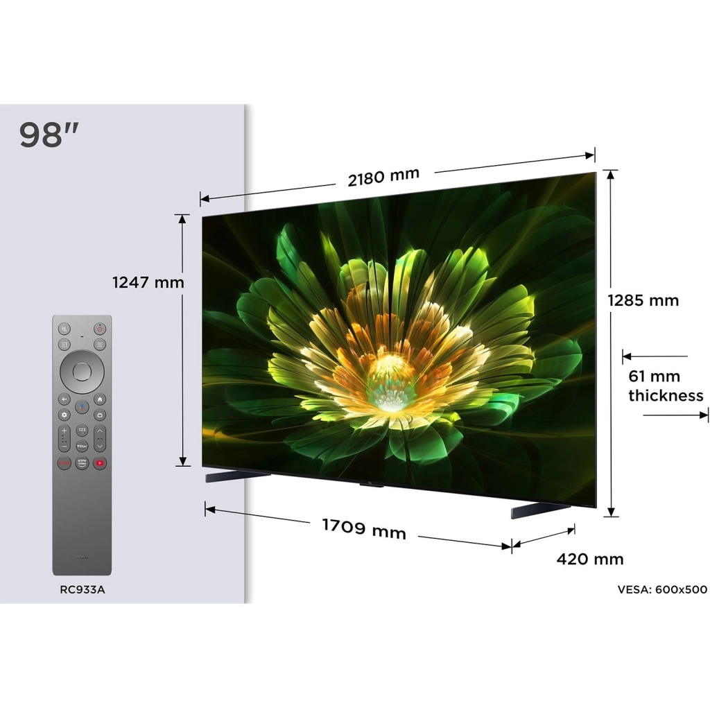 Телевізор TCL 98C7K - зображення 9